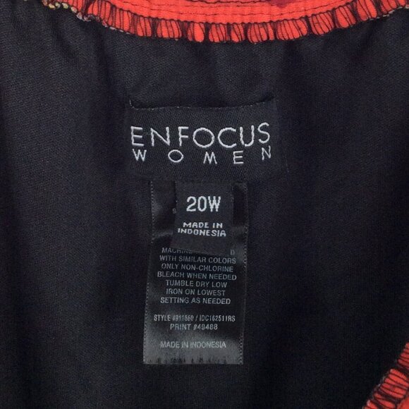 Enfocus Studio Women' Plus Size Maxi Dress 20W Peasant Floral Aztec Off Shoulder - Picture 9 of 10